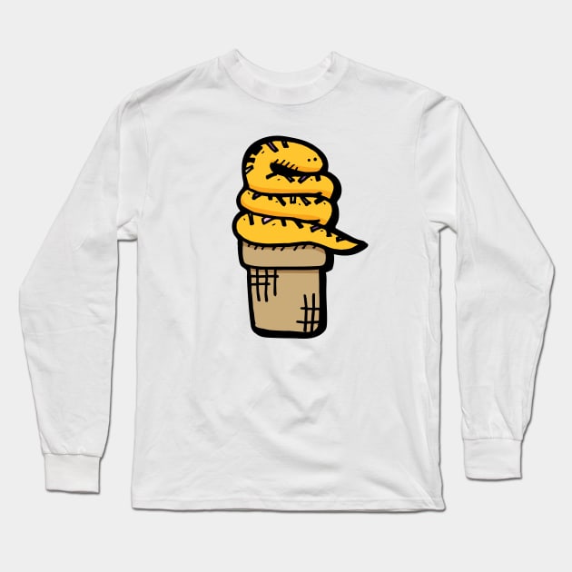 Ssssssoft Serve Long Sleeve T-Shirt by RADdoodads